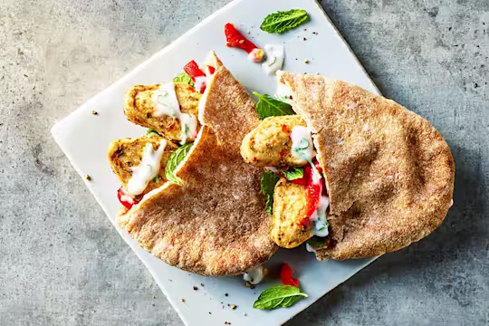 For an extra kick try our tasty Quorn Sweet Chilli Style Mini Fillet Pitta with mint and garlic yoghurt. This delicious dish is the vegan perfect lunchtime dish.