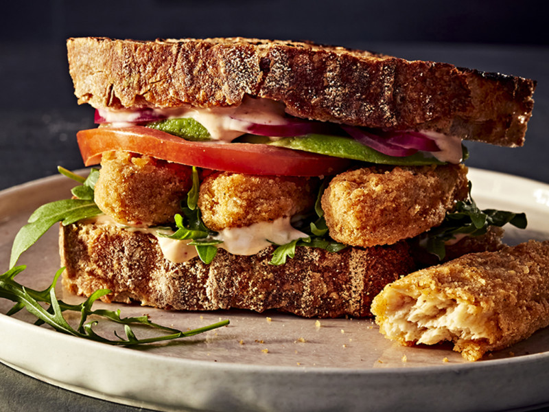 Crispy Vegan Chicken Sandwich | Vegetarian and Vegan Recipes | Quorn