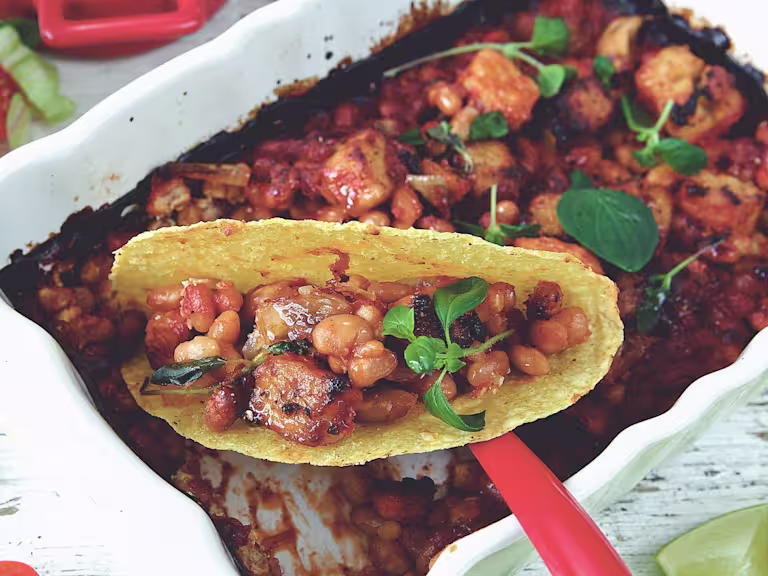Tacos med Vita Bönor & Quorn