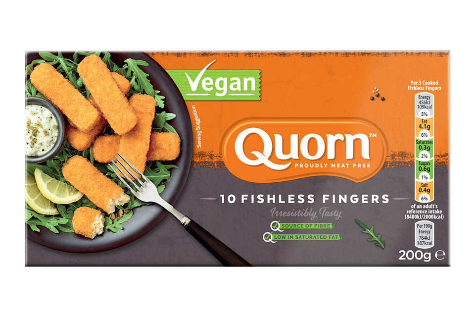 Quorn Vegan Fishless Fingers