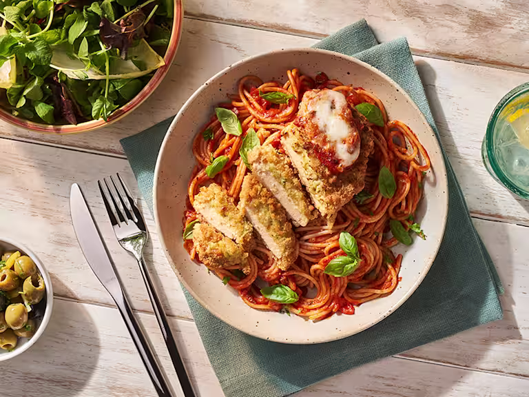 Mozzarella & Pesto Escalopes