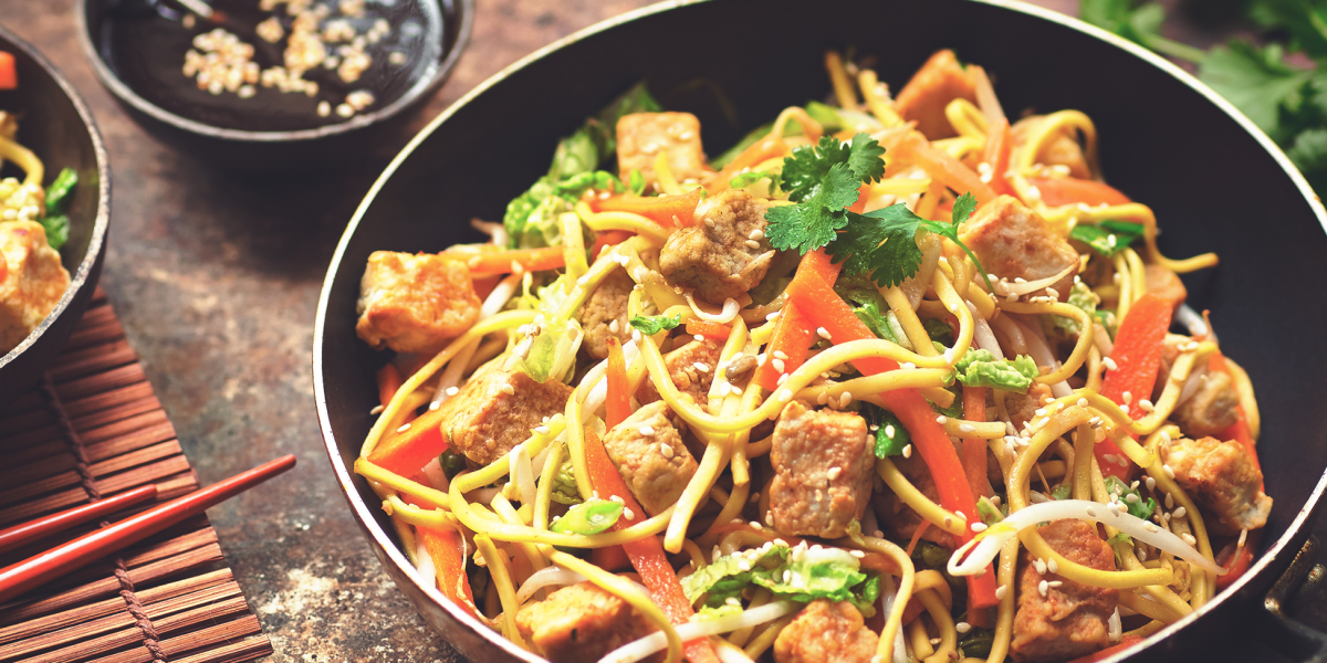 Vegan Chow Mein Recipe with Quorn Vegan Meatless Pieces | Quorn