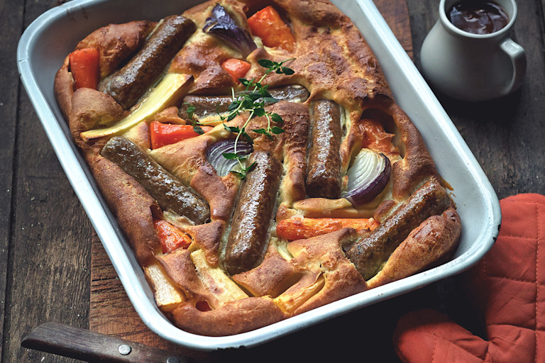 Vegetable Toad In A Hole / Vegetable Toad In The Hole ...