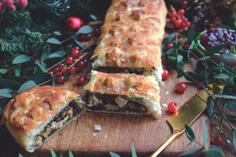 vegan wellington with quorn pieces recipe