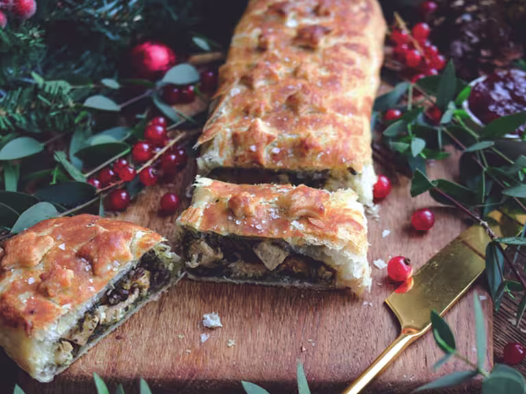 vegan wellington with quorn pieces recipe