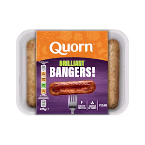 Quorn Brilliant Bangers - Vegan Sausages