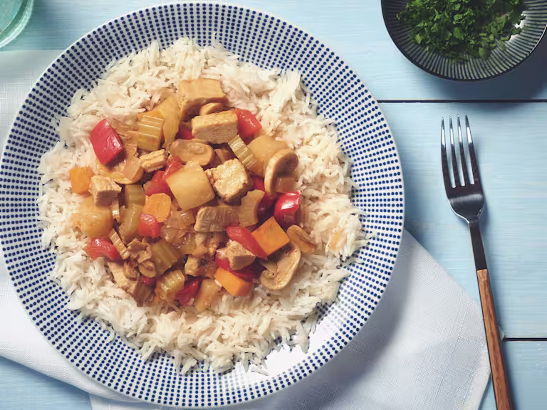 caribbean stew with quorn pieces vegetarian recipe