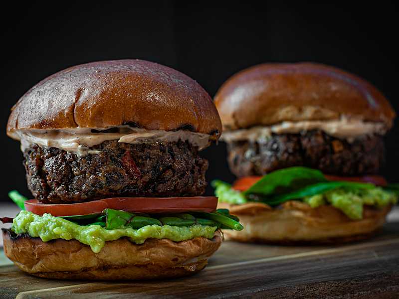 Vegetarian Chipotle Black Bean Burger Recipe With Meat-Free Quorn