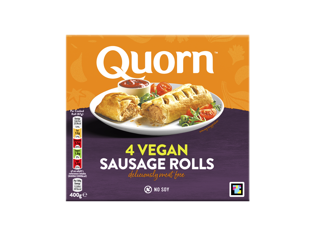 Vegan Sausage Roll Frozen Food Quorn