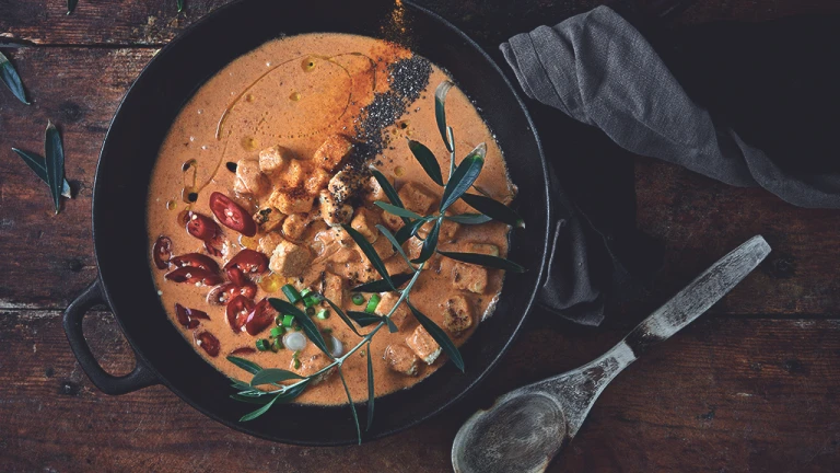 Easy Thai Red Curry with Quorn Pieces, Vegetarian Recipes