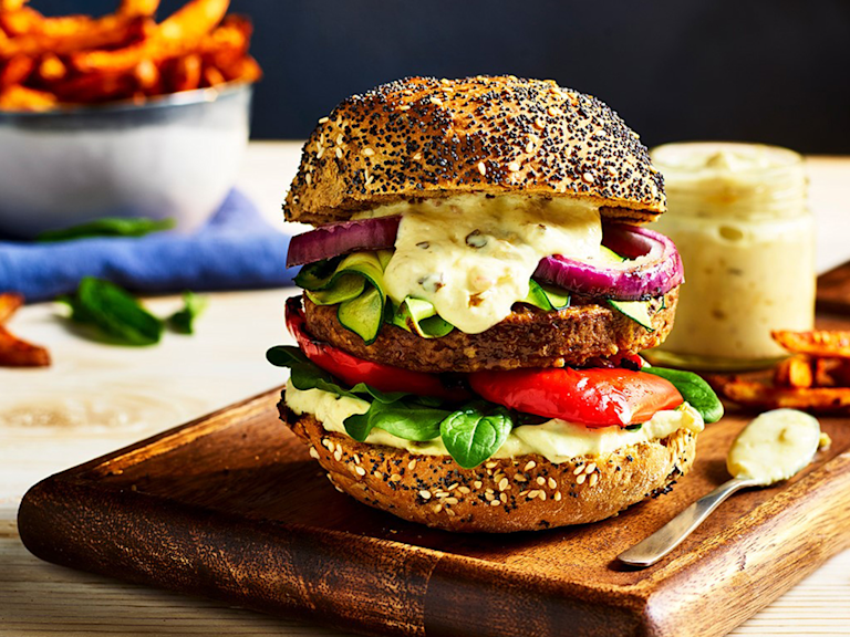 Veggie BBQ Burger Ideas