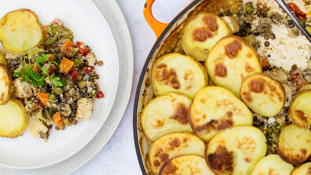 Vegetarian Lentil Hotpot | Meat Free Recipes | Quorn