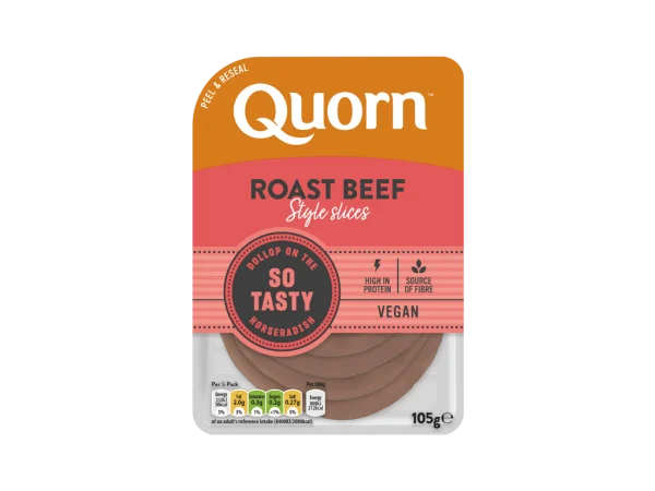 Quorn Vegan Roast Beef Style Slices 