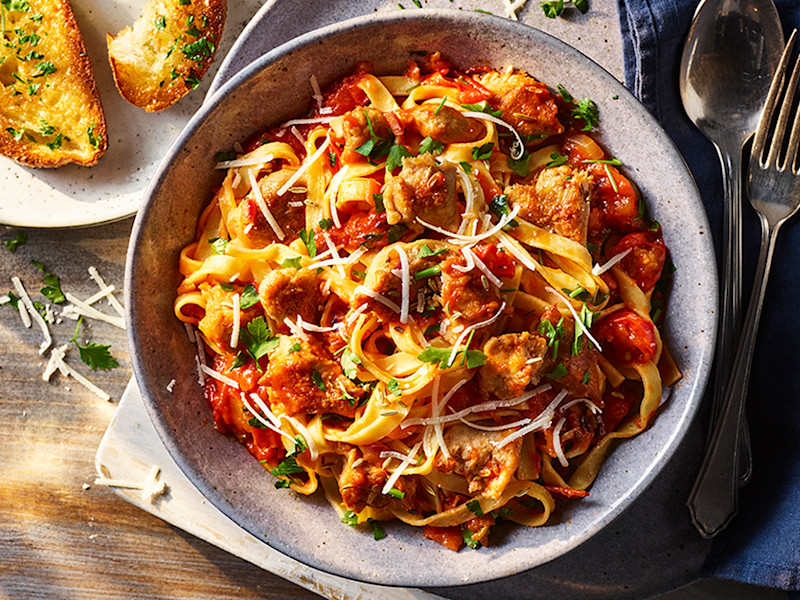 Vegan Sausage Ragu| Pasta Recipes | Quorn