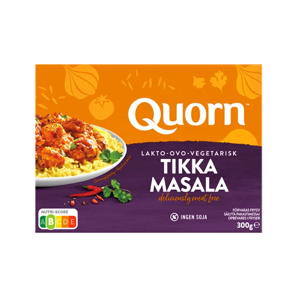Quorn Ovo-Lakto-Vegetarisk Tikka Masala
