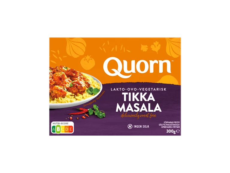 Quorn Ovo-Lakto-Vegetarisk Tikka Masala