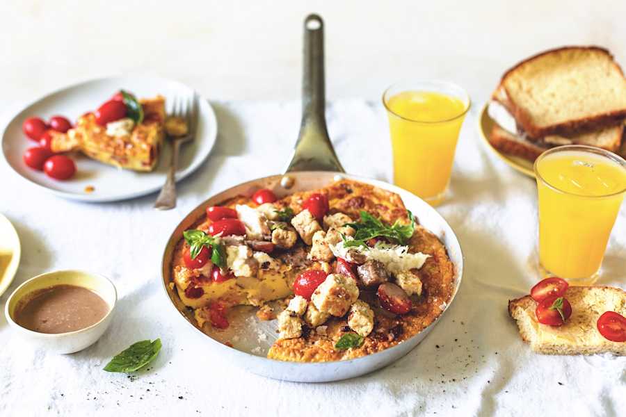Vegetarian Frittata Recipe with Quorn Pieces | Quorn