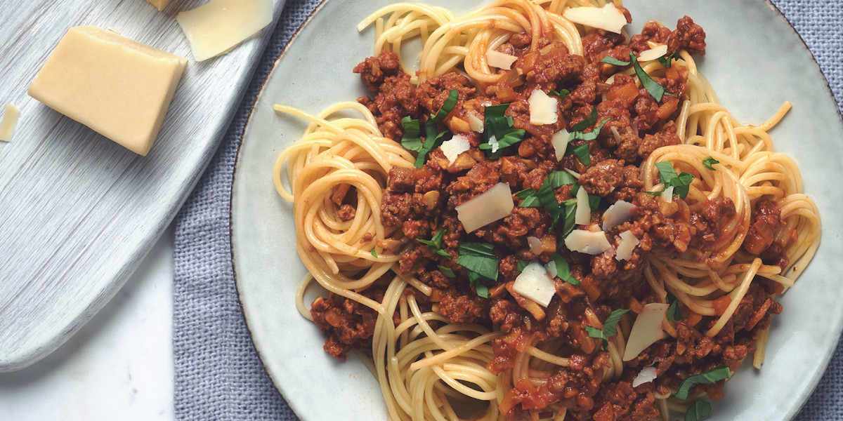 Spaghetti Bolognaise Au Hache Vegetarien Quorn Spaghetti Bolognaise Au Hache Vegetarien Quorn