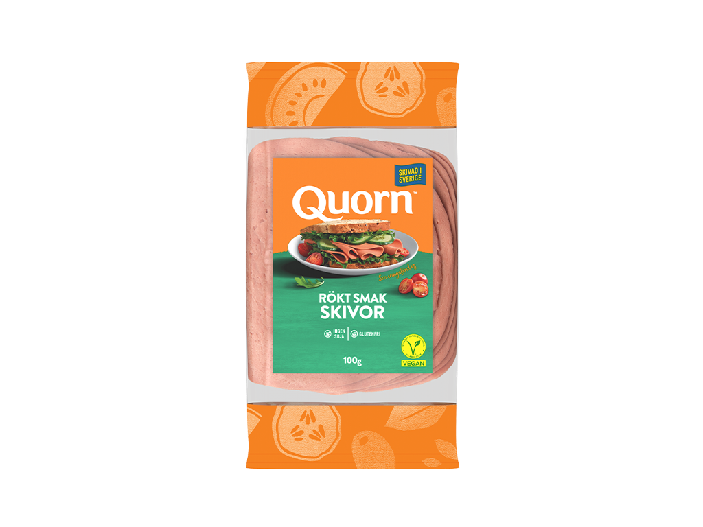 Quorn Vegan Pålägg - Skivor med Rökt Smak