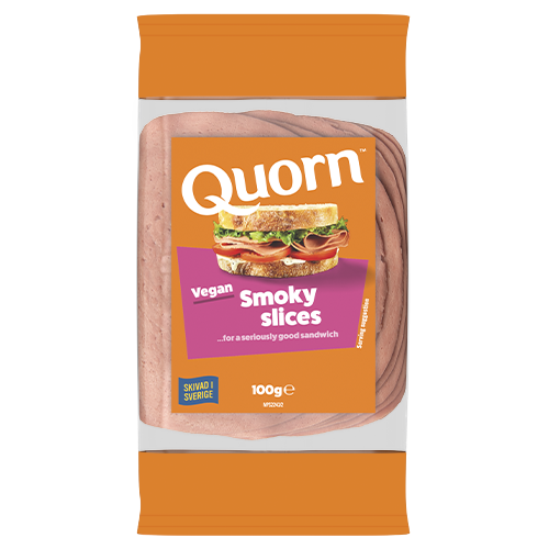 Quorn Vegan Pålägg - Skivor med Rökt Smak