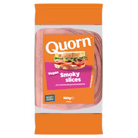 Quorn Vegan Pålägg - Skivor med Rökt Smak