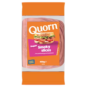 Quorn Vegan Pålägg - Skivor med Rökt Smak