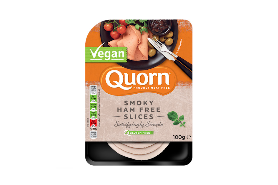 Quorn Vegan Ham Free Slice Vegetarian Sandwich Fillings Quorn