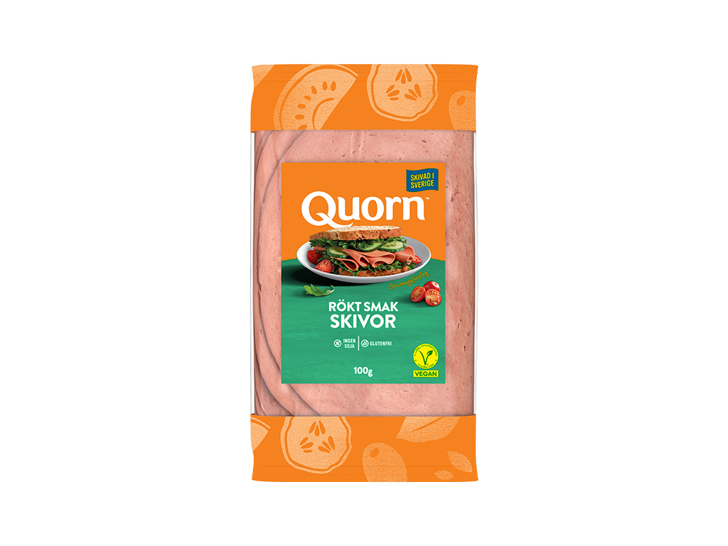 Quorn Vegan Pålägg - Skivor med Rökt Smak