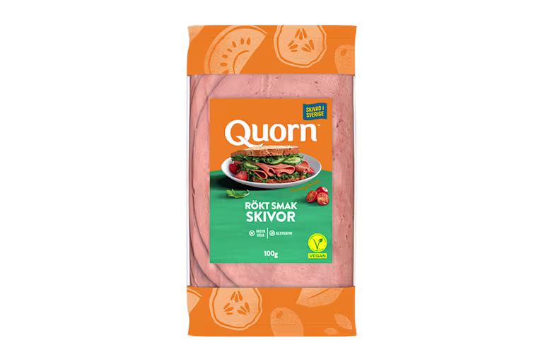 Quorn Vegan Pålägg - Skivor med Rökt Smak