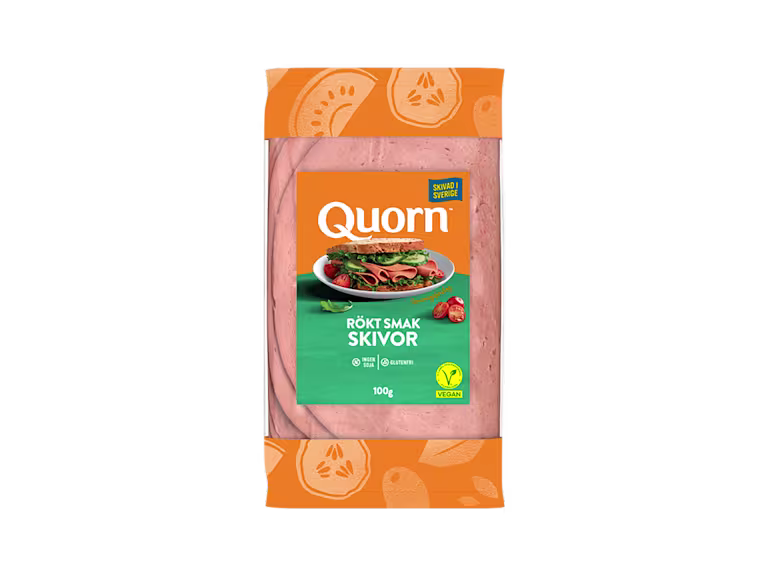 Quorn Vegan Pålägg - Skivor med Rökt Smak