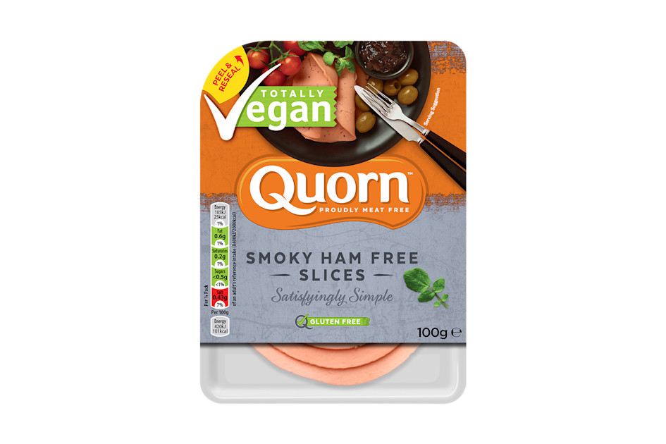 Quorn Vegan Ham Free Slice Vegetarian Sandwich Fillings Quorn