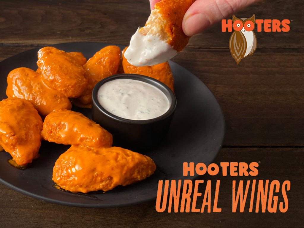 skære tuberkulose Litterær kunst Hooters launch Unreal Wings with Quorn