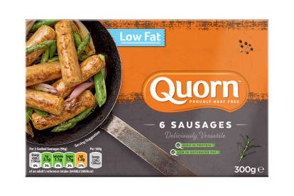 Low Fat Sausages from Quorn - Back by Popular Demand
