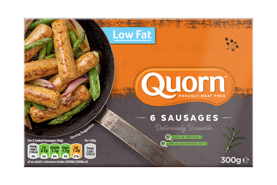 Vegetarian & Meat Free Low Fat Sausages | Quorn