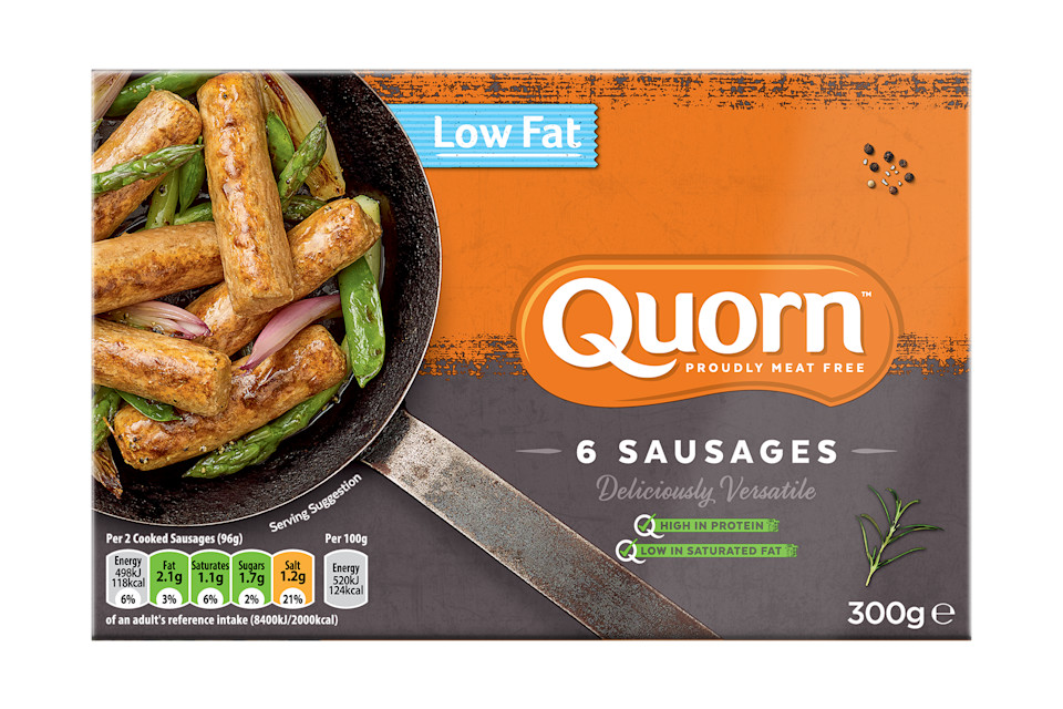 Vegetarian & Meat Free Low Fat Sausages Quorn