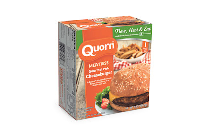 Meatless Gourmet Pub Cheeseburger