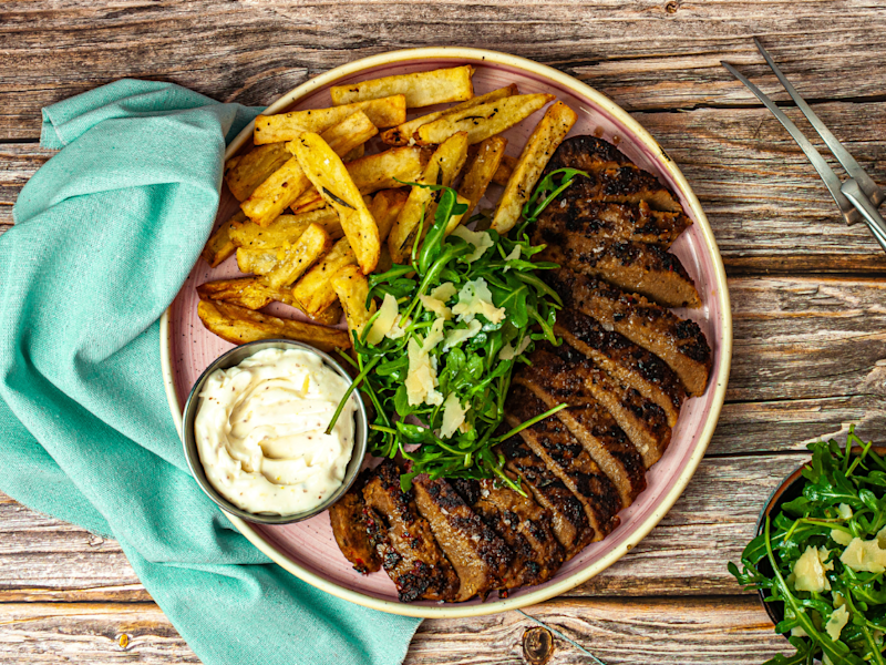 Vegetarian Steak Frites | Quorn