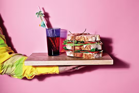 Quorn, vegansk, picknickmacka, vegansk pepperoni.