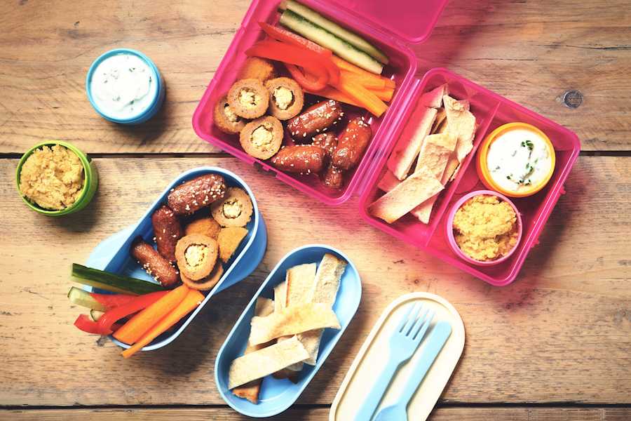 Meat-Free Mezze Picnic Lunch Recipe by Quorn