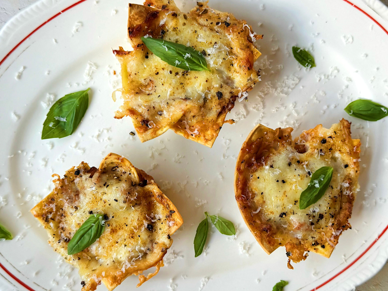 Quick Vegetarian Lasagne Bites Recipe with Quorn Mince