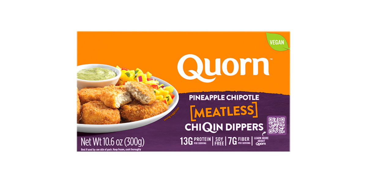 Quorn Pineapple Chipotle Meatless ChiQin Dippers | Meatless Products ...