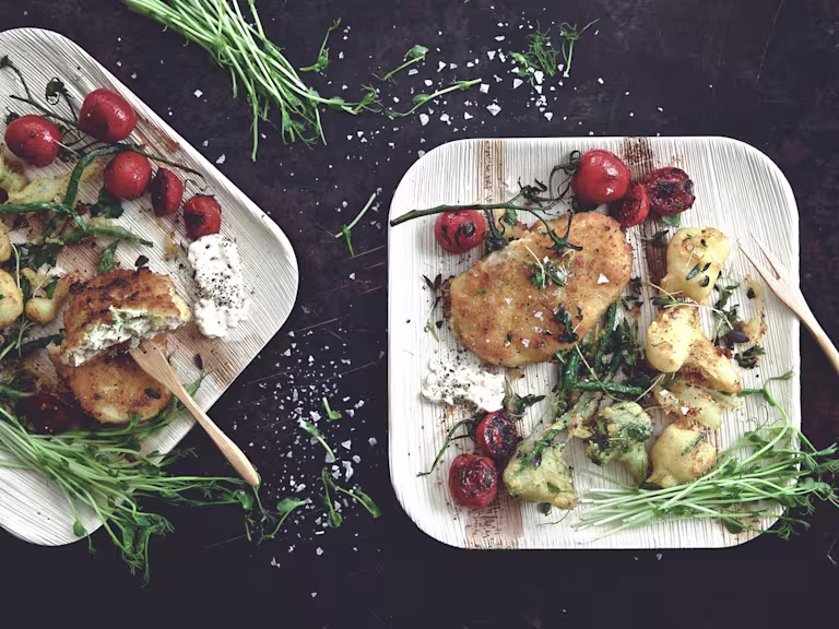 Panerat vegetariskt