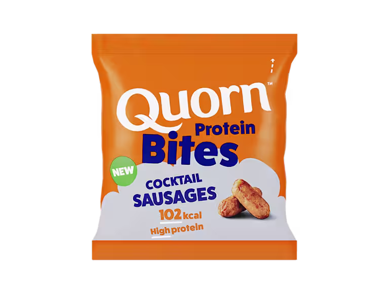 Quorn Protein Bites Cocktail Sausages vegetarian snack