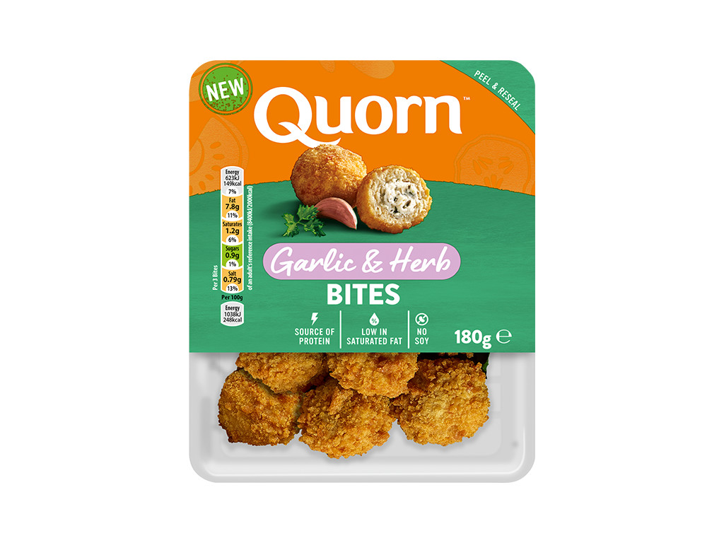 Quorn Garlic and Herb Bites | Meat Free Products | Quorn