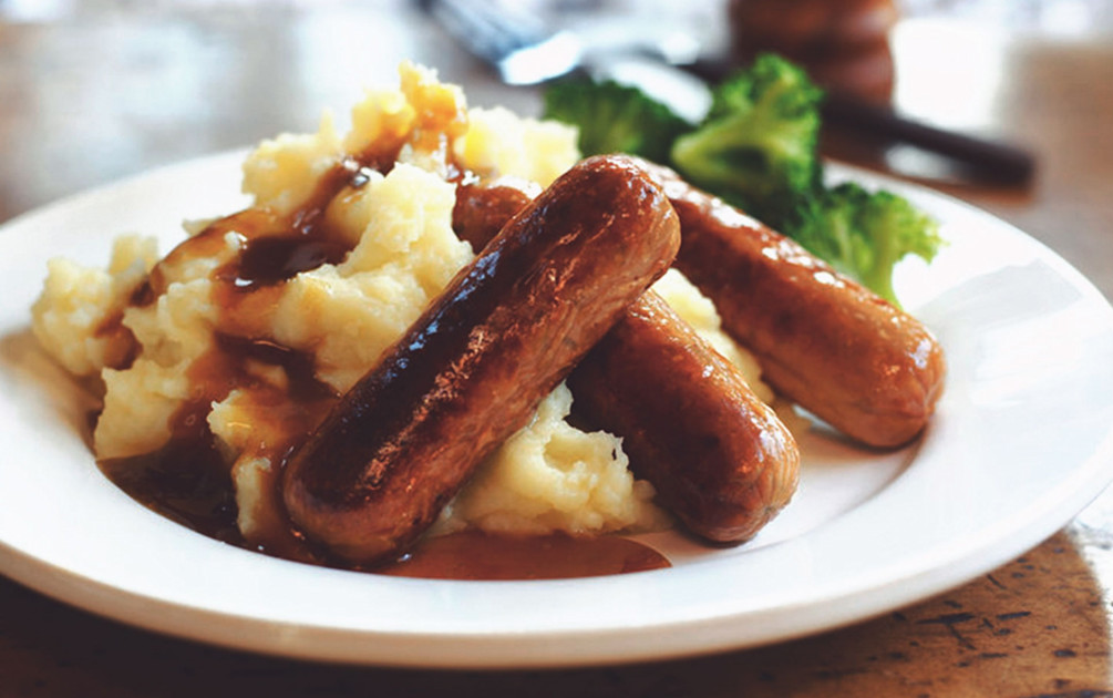 Colcannon Mash with Quorn Sausages Recipe Quorn