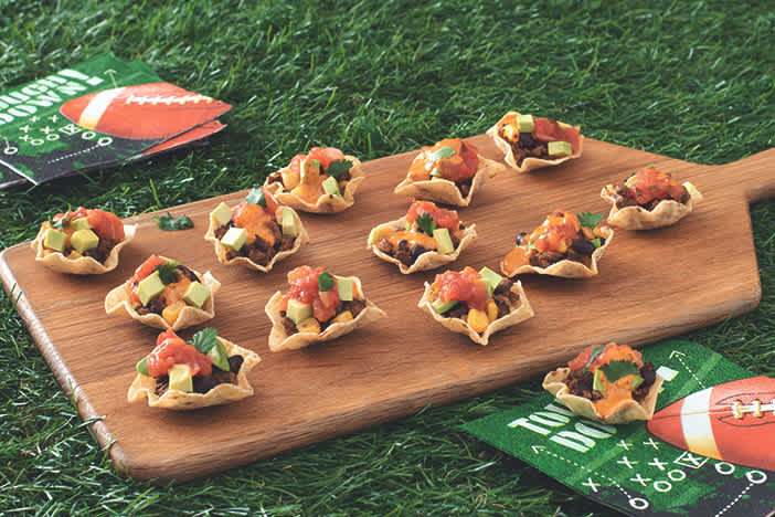 Game Day Vegetarian Mini Taco Bowls | Quorn
