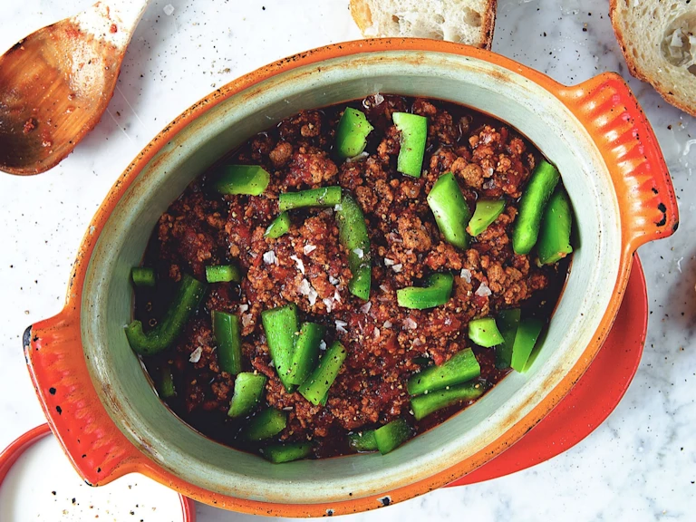 Vegetarisk gulaschsoppa - recept