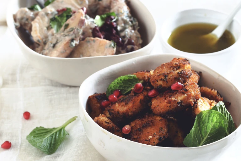 moroccan quorn vegan nuggets recipe