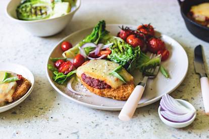 Cotoletta con salsa all’arrabbiata