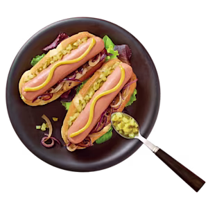 frozen meat free quorn hot dogs